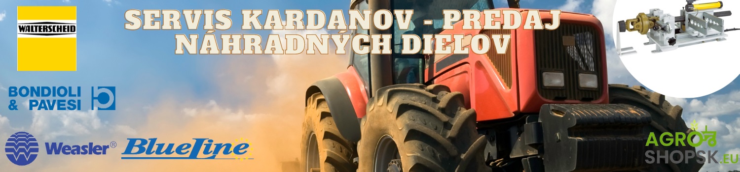 Kardanové hriadeľe - Predaj a Servis