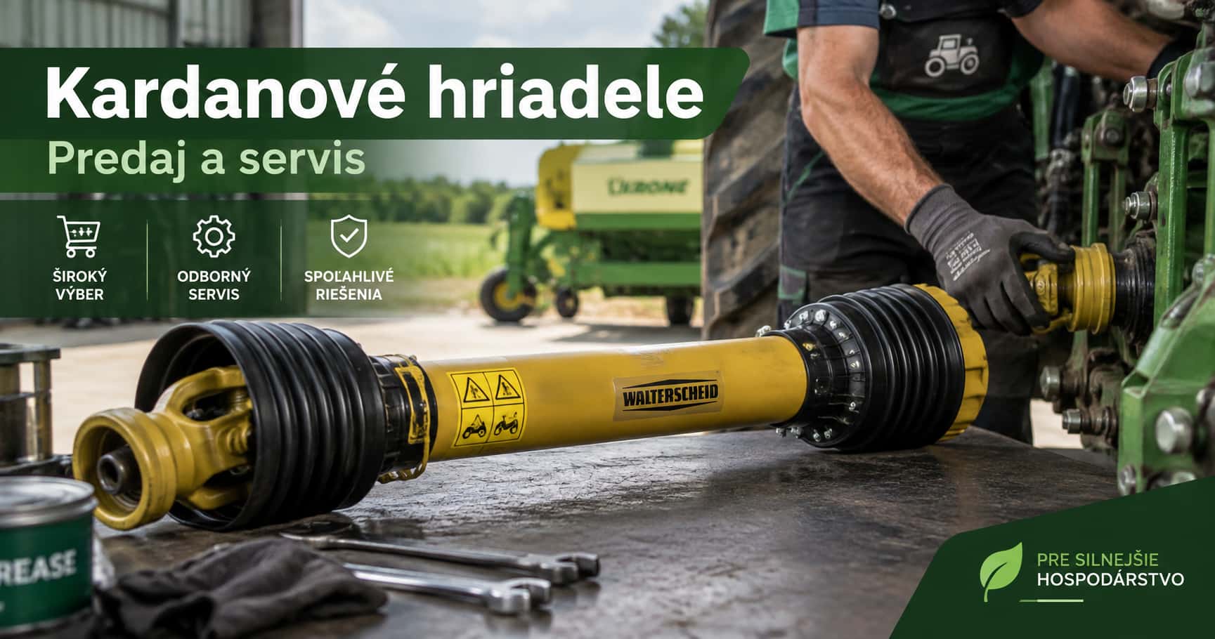 Kardanové hriadeľe - Predaj a Servis