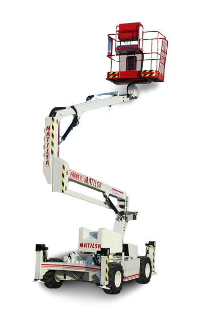 Samohybná teleskopická plošina