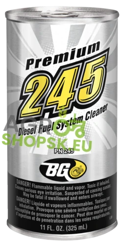 BG 245 dekarbonizácia / odstránenie karbónových usadenín z najmodernejších systémov vznetových motorov 325ml
