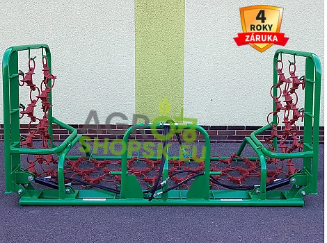 Lučné brány hydraulické 5m