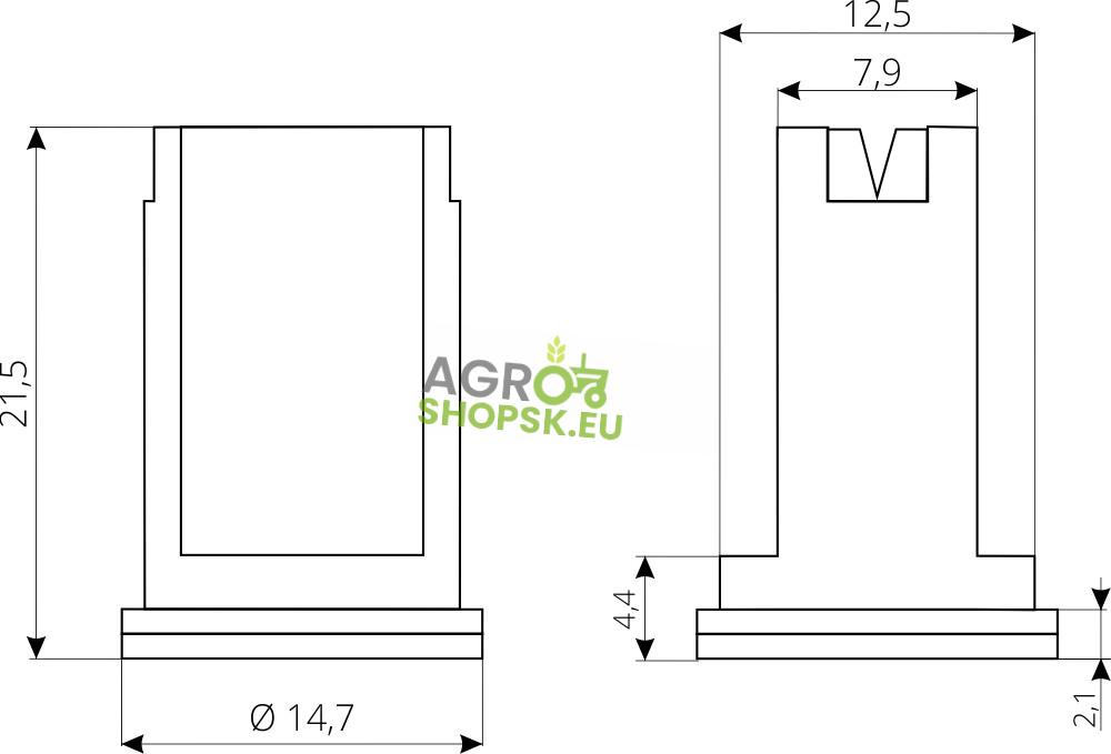 Kompaktná ejektorová tryska 0,3
