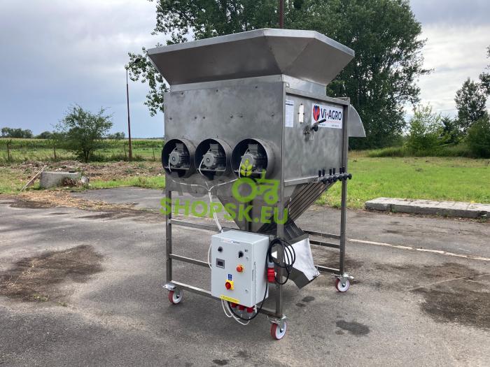 SEPARÁTOR ZBOŽIA CZA/50 - Nerez - 25-50t/h