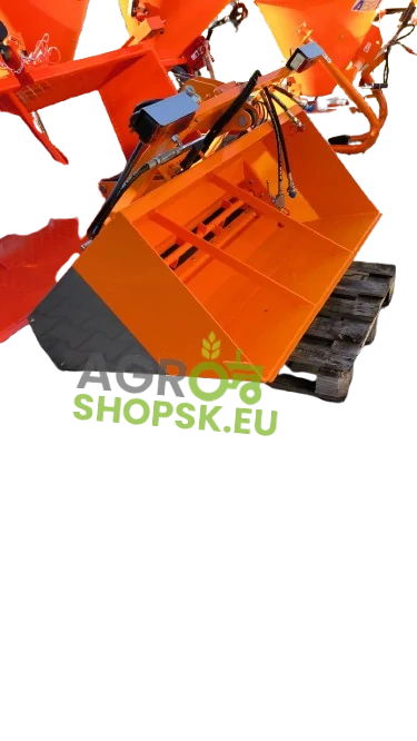 Samonakladací posýpač 1,2m valčekový  - Vhodný za malotraktor