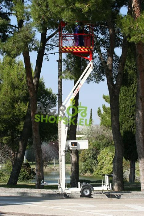 PARMA7 - Prac. výška 7,5m - Dosah 1,1m - Nosnosť koša 200kg