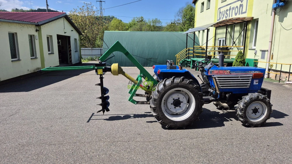 Pôdny traktorový vrták BYSTROŇ - ZA MALOTRAKTOR - Váha 180kg - Kardan ZDARMA