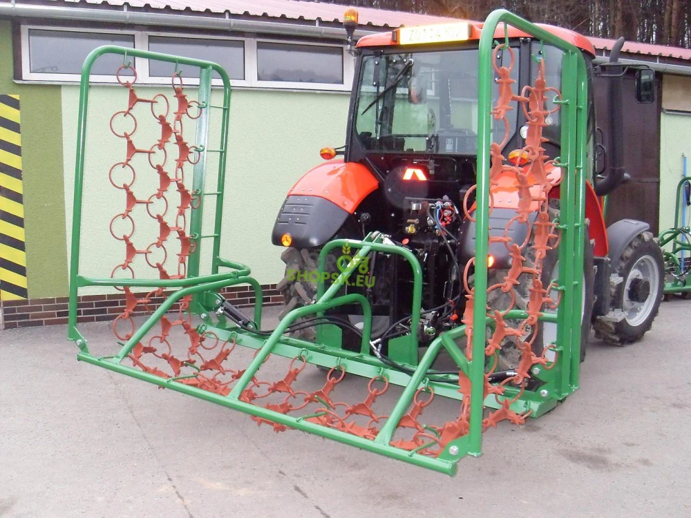 Lučné brány hydraulické 6m