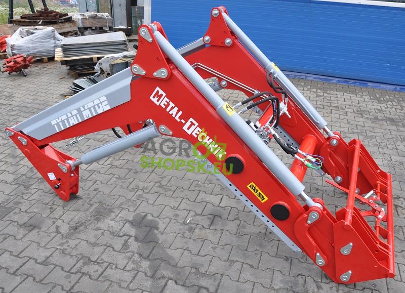 Čelný nakladač Tytan  MT02 - Zdvih 1600kg - Výška 3570mm - Kompatibilita na 4 valce  