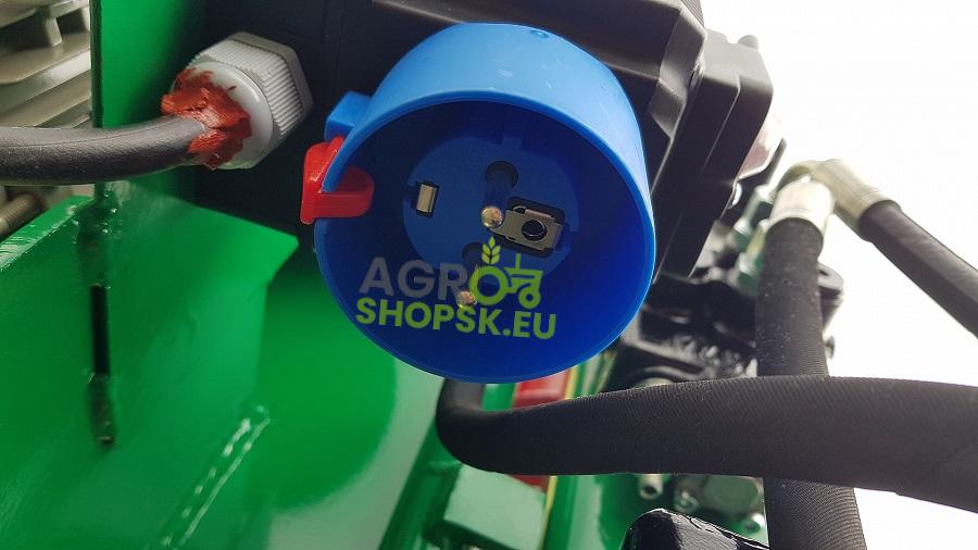 DRVIČ A LIS NA OVOCIE NEREZOVÝ - 1,5kW/230V - Tlak 3t - nerezový lisovací koš 30l - Štyri pojazdové kolesá