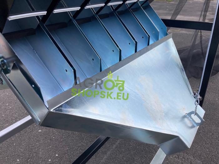 SEPARÁTOR ZBOŽIA CZA/50 - Práškovo lakované - 25-50t/h