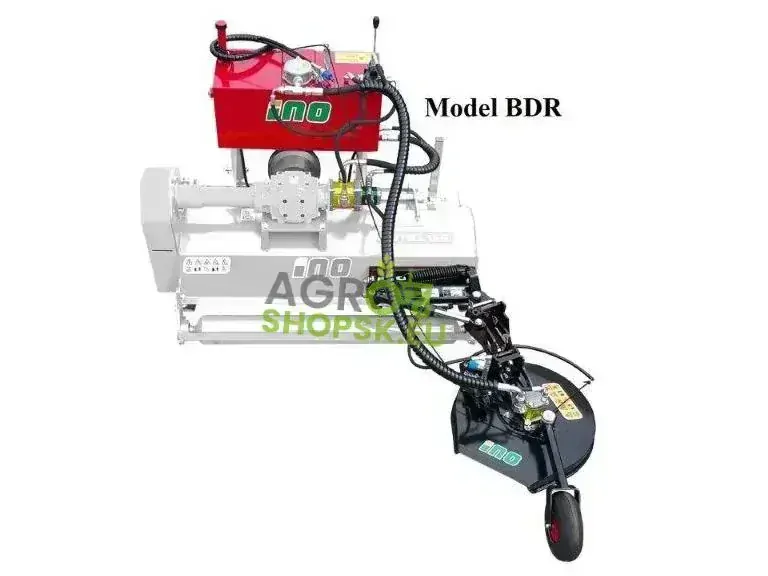 Bočné hydraulické rotačné kosy BDR, BD, BDL, Gentle Cut (INO)