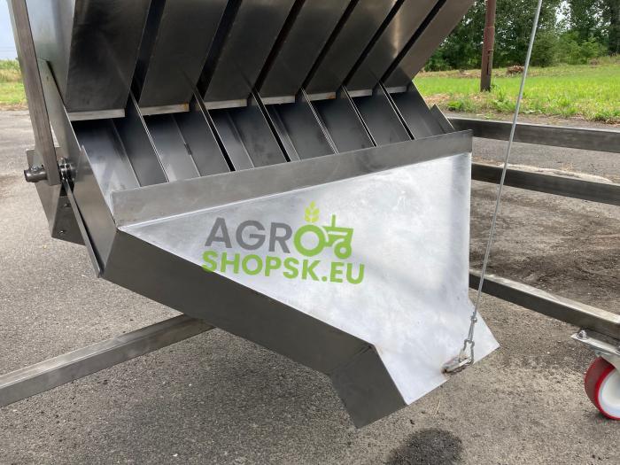 SEPARÁTOR ZBOŽIA CZA/50 - Nerez - 25-50t/h