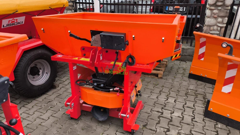 Profi posýpač DEXWALL PSK 1200 - Záber 1-12m