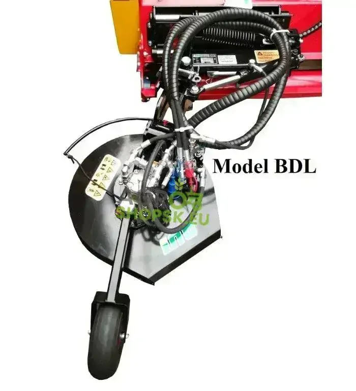 Bočné hydraulické rotačné kosy BDR, BD, BDL, Gentle Cut (INO)