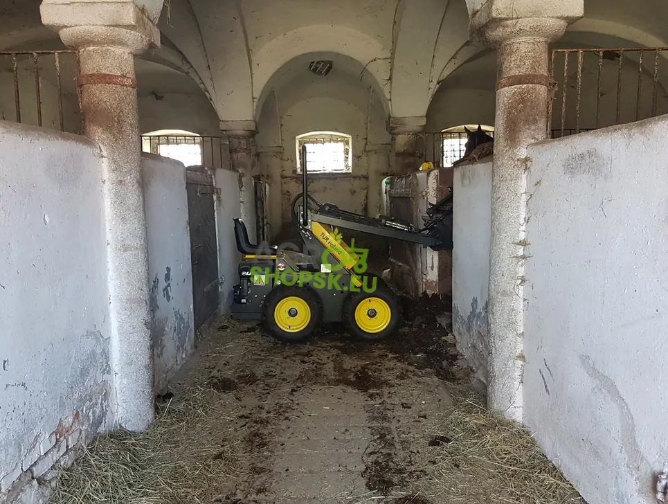 Mini nakladač TUR N520 14 HP elektrický štartér - Briggs & Stratton - Príplatkové pneu v cene 8:50 - 12