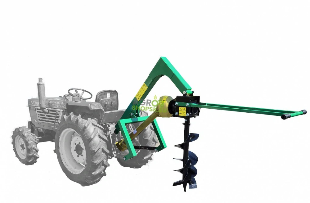Pôdny traktorový vrták BYSTROŇ - ZA MALOTRAKTOR - Váha 180kg - Kardan ZDARMA