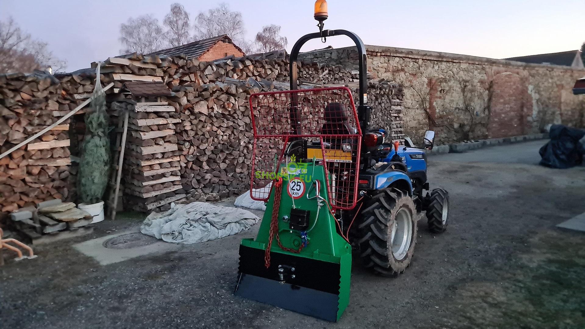 Lanový naviják 2,5T BYSTRON - Za malotraktor