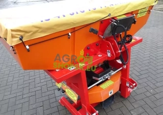 Profi posýpač DEXWALL PSK 1200 - Záber 1-12m