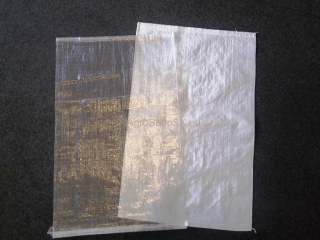 PP tkané vrece 50x80 cm - Transparentné